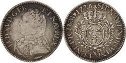 World Coins - Coin, France, Louis XV, 1/5 Écu aux branches d'olivier, 24 Sols, 1/5 ECU, 1726