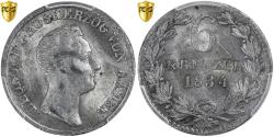World Coins - Grand-duchy of Baden, Leopold I, 6 Kreuzer, 1834, Billon, PCGS, MS(63)