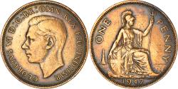 World Coins - Coin, Great Britain, George VI, Penny, 1947, , Bronze, KM:845
