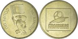 World Coins - France, Medal, France 98, Coupe du Monde de Football, Footix,