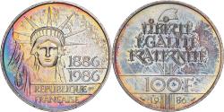 World Coins - France, 100 Francs, 1986, , Silver, KM:P972, Gadoury:901p