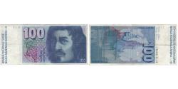World Coins - Banknote, Switzerland, 100 Franken, 1975, 1975, KM:57a, EF(40-45)