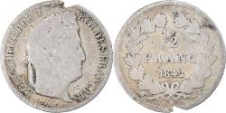 World Coins - Coin, France, Louis-Philippe, 1/2 Franc, 1842, Lille, , Silver