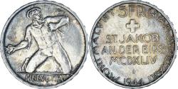 World Coins - Coin, Switzerland, 5 Francs, 1944