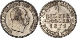 World Coins - Coin, German States, PRUSSIA, Wilhelm I, Groschen, 1871, Frankfurt,