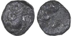 Ancient Coins - Uncertain, Denier à la tête casquée, 1st century BC, Silver,