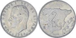 World Coins - Spain, 2 Pesetas, 1984
