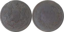 World Coins - Coin, INDIA-BRITISH, Victoria, 1/2 Anna, 1845, Calcutta, , Copper