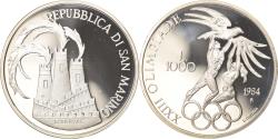 World Coins - Coin, San Marino, 1000 Lire, 1984, Roma, Proof, , Silver, KM:169