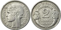 World Coins - Coin, France, Morlon, 2 Francs, 1945, Beaumont le Roger, , Aluminum