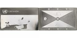 World Coins - France, Medal, United Nations Flags, Grenada, Silver,