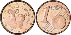 World Coins - Cyprus, Euro Cent, 2008, , Copper Plated Steel, KM:New