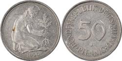 World Coins - Coin, GERMANY - FEDERAL REPUBLIC, 50 Pfennig, 1990