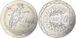 World Coins - France, 10 Euro, Sempé - Été - Liberté, 2014, MDP, , Silver