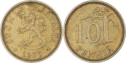 World Coins - Finland, 10 Pennia, 1975