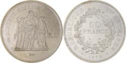 World Coins - Coin, France, Hercule, 50 Francs, 1975, Paris, , Silver, KM:941.1