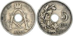 World Coins - Coin, Belgium, 5 Centimes, 1925