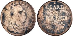 World Coins - Coin, France, Louis XIV, Liard, 1656, , Copper, Gadoury:80