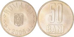 World Coins - Coin, Romania, 50 Bani, 2005, Bucharest, , Nickel-brass, KM:192