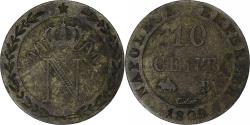 World Coins - France, Napoleon I, 10 Centimes, 1809, Rouen, Billon, , Gadoury:190