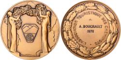 World Coins - France, Medal, Association Touristique des Cheminots, 1978, Bronze, Delannoy