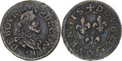 World Coins - Principality of Château-Regnault, François de Bourbon-Conti, Double Tournois