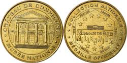 World Coins - France, Token, Touristic token, Compiègne - Chateau et musée, Arts & Culture