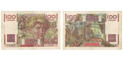 World Coins - France, 100 Francs, Jeune Paysan, 1945, E.13, VF(30-35), Fayette:28.1, KM:128a
