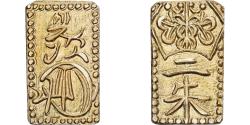 World Coins - Japan, Kōmei, 2 Shu, Man'en, 1860-1869, Edo, Electrum,