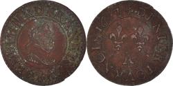 World Coins - Coin, France, Henri IV, Denier Tournois, 1607, Paris, , Copper