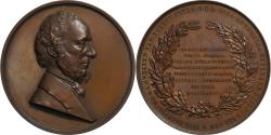 World Coins - Netherlands, Medal, S. C. Snellen van Vollenhoven, Entomologist, 1873, Utrecht