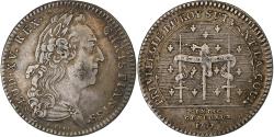 World Coins - France, Token, Louis XV, Maison du Roi, Syndics Généraux, 1737 (1765), Silver
