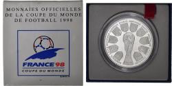 World Coins - France, 10 Francs, World Cup France 1998, 1998, MDP, Proof, Silver,