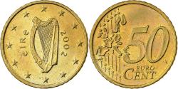 World Coins - Ireland, 50 Euro Cent, 2002, Dublin, Nordic gold,