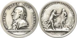 Us Coins - United States of America, Medal, General Horatio Gates, History, 1777, Gatteaux