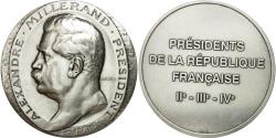 World Coins - France, Medal, Les Présidents de la République, Alexandre Millerand, Bottée