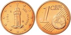 World Coins - San Marino, Euro Cent, 2004, , Copper Plated Steel, KM:440