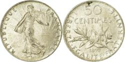 World Coins - Coin, France, Semeuse, 50 Centimes, 1899, Paris, , Silver, KM:854