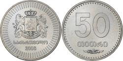World Coins - Georgia, 50 Thetri, 2006, Cupronickel, , KM:89