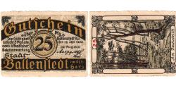World Coins - Germany, Ballenstedt am Harz, 25 Pfennig, 1920-09-28, EF(40-45)