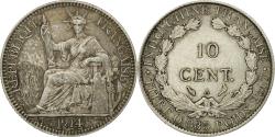 World Coins - Coin, FRENCH INDO-CHINA, 10 Cents, 1914, Paris, , Silver, KM:9