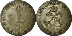 World Coins - Coin, France, Louis XV, Double sol (2 sous) en billon, 2 Sols, 1758, Paris