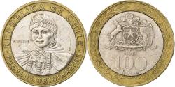 World Coins - Chile, 100 Pesos, 2010, Santiago, Bi-Metallic, , KM:236