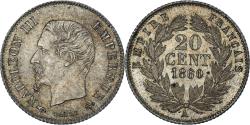 World Coins - Coin, France, Napoleon III, 20 Centimes, 1860, Paris, , Silver
