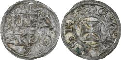 World Coins - France, Poitou, type immobilisé, Obole, 1100-1200, Melle, , Billon