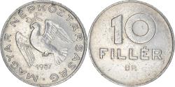 World Coins - Coin, Hungary, 10 Filler, 1987, Budapest, , Aluminum, KM:572