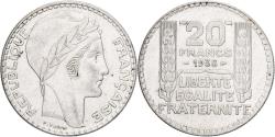 World Coins - Coin, France, Turin, 20 Francs, 1938, Paris, , Silver, KM:879