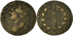 World Coins - Coin, France, 12 deniers françois, 1792, Paris, , Bronze