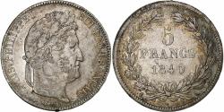 World Coins - France, Louis-Philippe, 5 Francs, 1840, Paris, Silver, , Gadoury:678