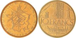 World Coins - Coin, France, Mathieu, 10 Francs, 1980, Paris, FDC, , Nickel-brass